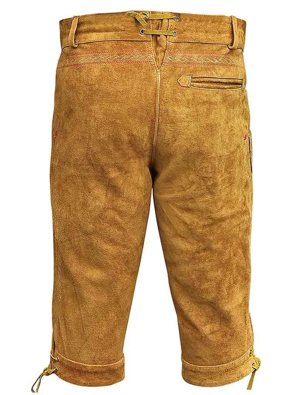 Men’s Bavarian Kniebundhosen Zimmer Oktoberfest Wear Golden Brown - Picture 12 of 12